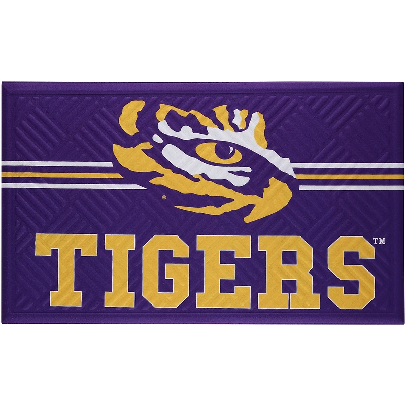 LSU Tigers Embossed Door Mat