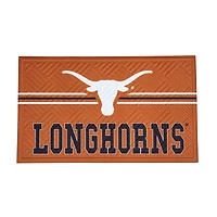 Texas Longhorns Embossed Door Mat