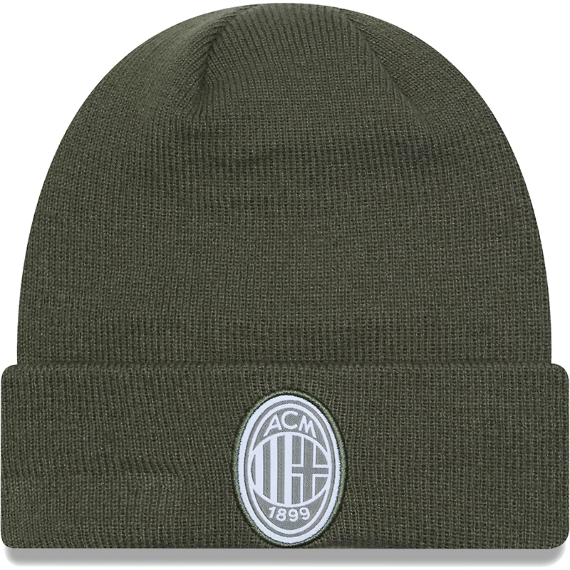 Men's New Era Green AC Milan Seasonal Cuffed Knit Hat