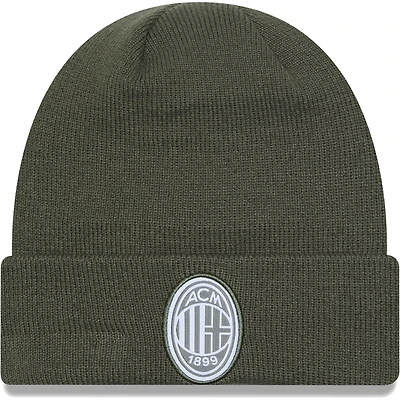 Men's New Era Green AC Milan Seasonal Cuffed Knit Hat
