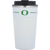 Oregon Ducks 18oz Coffee Tumbler with Silicone Grip