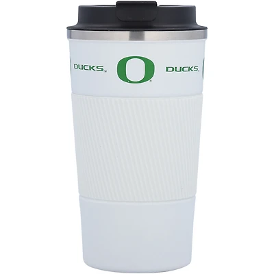 Oregon Ducks 18oz Coffee Tumbler with Silicone Grip