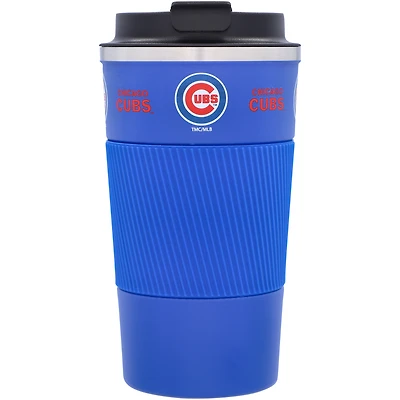 Chicago Cubs 18oz Coffee Tumbler with Silicone Grip
