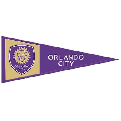 WinCraft Orlando City SC 13" x 32" Wool Primary Logo Pennant