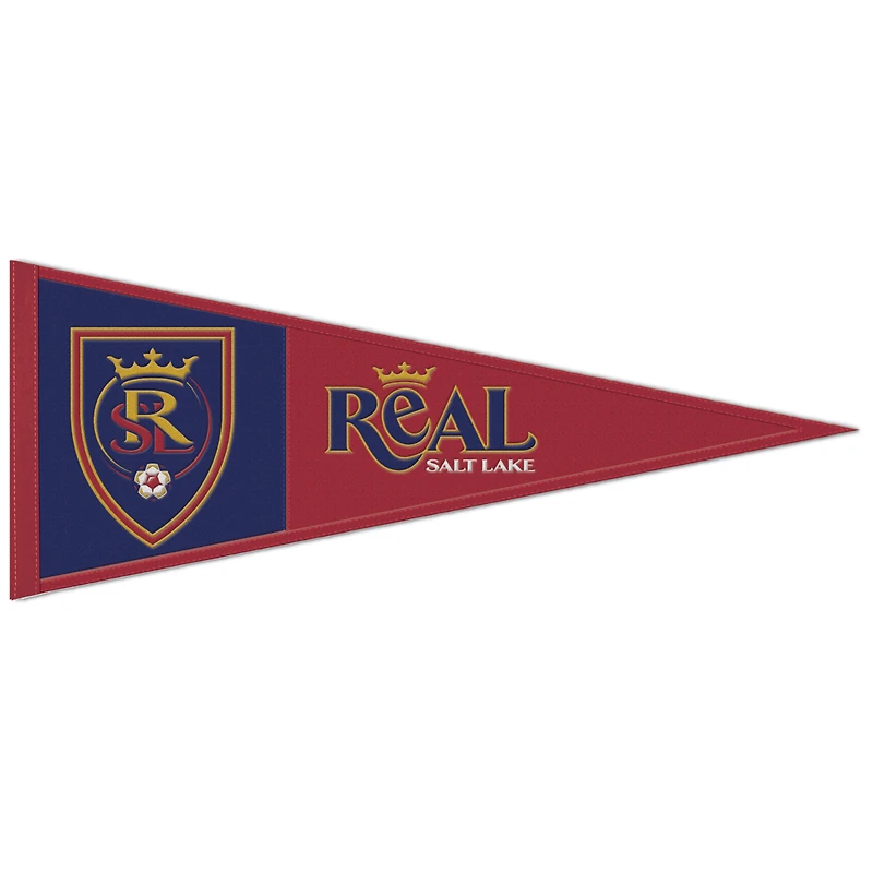 WinCraft Real Salt Lake 13" x 32" Wool Primary Logo Pennant