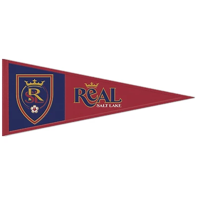 WinCraft Real Salt Lake 13" x 32" Wool Primary Logo Pennant