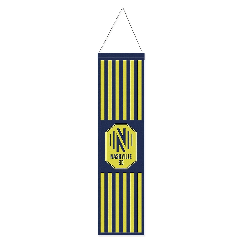 WinCraft Nashville SC Wool Primary Logo Banner
