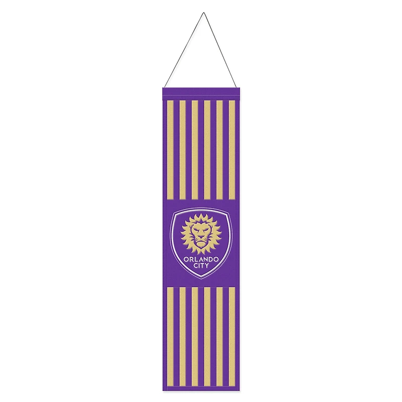 WinCraft Orlando City SC Wool Primary Logo Banner