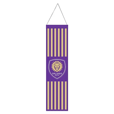 WinCraft Orlando City SC Wool Primary Logo Banner