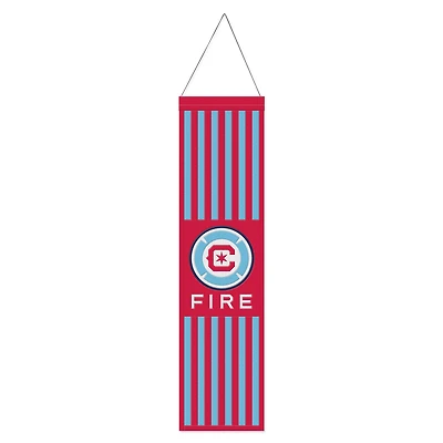 WinCraft Chicago Fire Wool Primary Logo Banner
