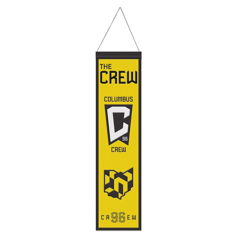 WinCraft Columbus Crew Wool Primary Logo Banner