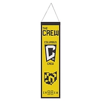 WinCraft Columbus Crew Wool Primary Logo Banner