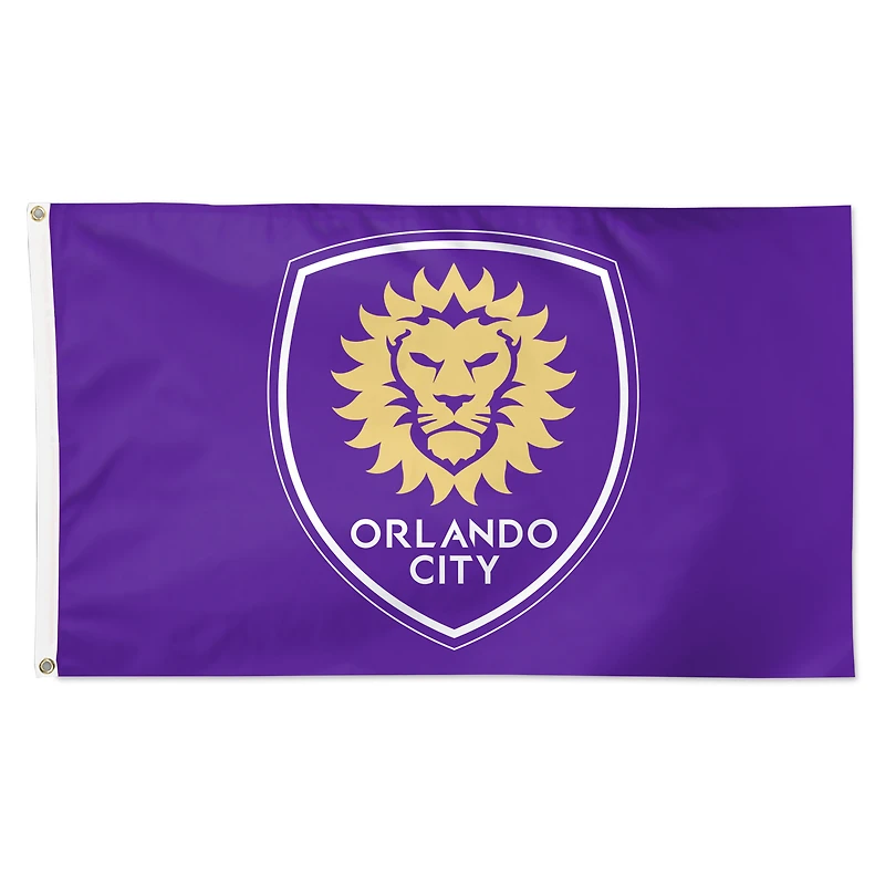 WinCraft Orlando City SC 3' x 5' Team Single-Sided Flag