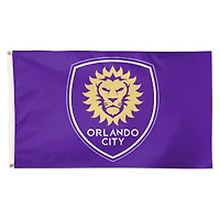 WinCraft Orlando City SC 3' x 5' Team Single-Sided Flag
