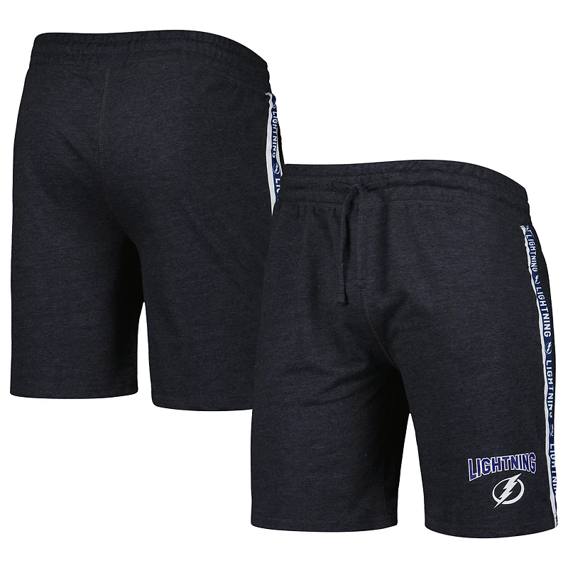 Men's Concepts Sport Charcoal Tampa Bay Lightning Team Stripe Shorts