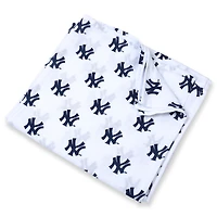 Infant Three Little Anchors White New York Yankees 47'' x 47'' Muslin Swaddle Blanket