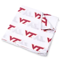 Infant Three Little Anchors White Virginia Tech Hokies 47'' x 47'' Muslin Swaddle Blanket