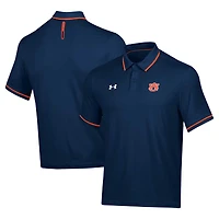 Men's Under Armour Navy Auburn Tigers T2 Tipped Performance Polo