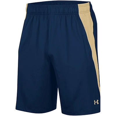 Men's Under Armour Navy Navy Midshipmen Tech Vent Shorts
