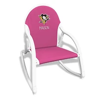 Pittsburgh Penguins Children's Personalized Rocking Chair