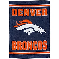 Denver Broncos 28" x 44" Double-Sided Embossed Suede House Flag