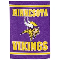 Minnesota Vikings 28" x 44" Double-Sided Embossed Suede House Flag