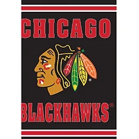 Chicago Blackhawks 28" x 44" Double-Sided Embossed Suede House Flag