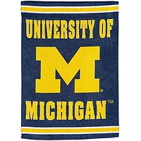 Michigan Wolverines 28" x 44" Double-Sided Embossed Suede House Flag
