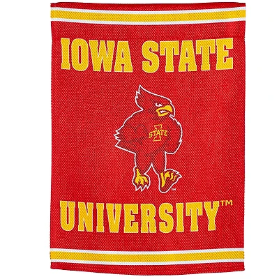 Iowa State Cyclones 28" x 44" Double-Sided Embossed Suede House Flag