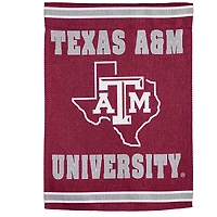 Texas A&M Aggies 28" x 44" Double-Sided Embossed Suede House Flag