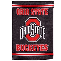 Ohio State Buckeyes 28" x 44" Double-Sided Embossed Suede House Flag
