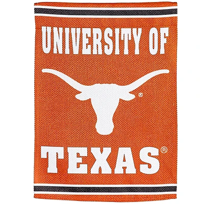 Texas Longhorns 28" x 44" Double-Sided Embossed Suede House Flag