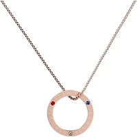 WristBend Team USA Rose Gold Ring Necklace