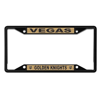 WinCraft Vegas Golden Knights Chrome Colored License Plate Frame