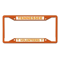 WinCraft Tennessee Volunteers Chrome Colored License Plate Frame
