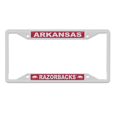WinCraft Arkansas Razorbacks Chrome Colored License Plate Frame