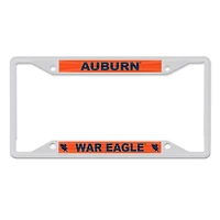 WinCraft Auburn Tigers Chrome Colored License Plate Frame