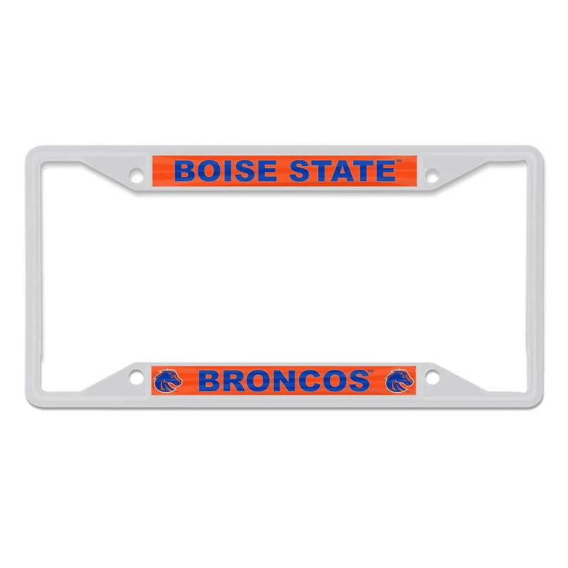 WinCraft Boise State Broncos Chrome Colored License Plate Frame