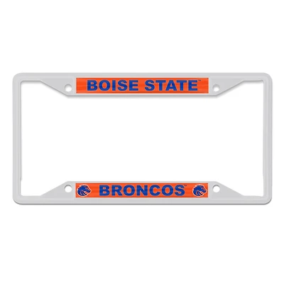 WinCraft Boise State Broncos Chrome Colored License Plate Frame