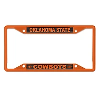 WinCraft Oklahoma State Cowboys Chrome Colored License Plate Frame