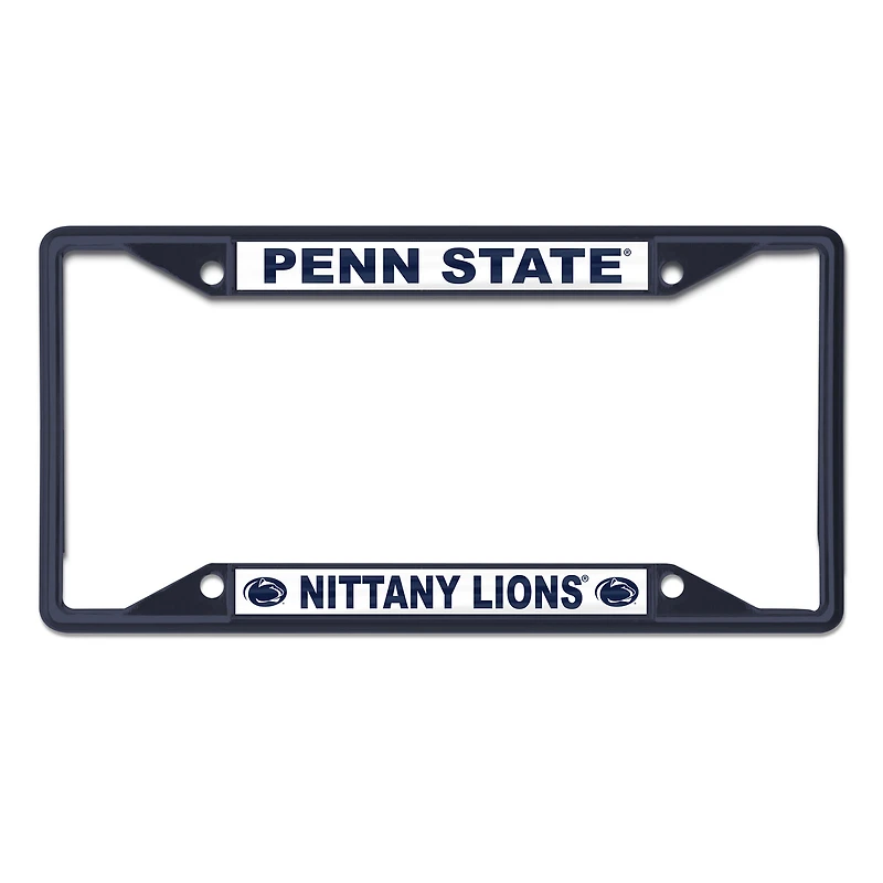 WinCraft Penn State Nittany Lions Chrome Colored License Plate Frame