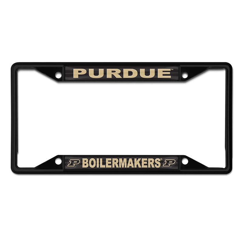 WinCraft Purdue Boilermakers Chrome Colored License Plate Frame
