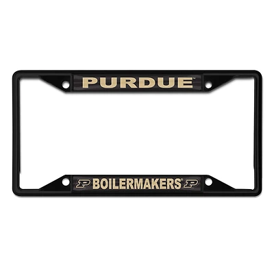 WinCraft Purdue Boilermakers Chrome Colored License Plate Frame