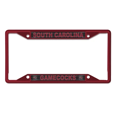 WinCraft South Carolina Gamecocks Chrome Colored License Plate Frame