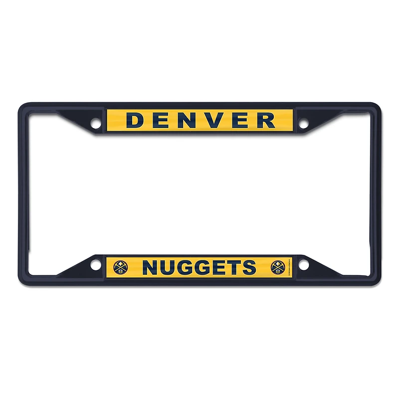 WinCraft Denver Nuggets Chrome Color License Plate Frame