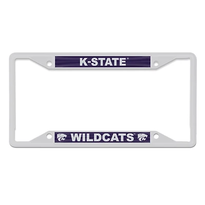 WinCraft Kansas State Wildcats Chrome Color License Plate Frame
