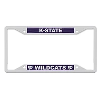 WinCraft Kansas State Wildcats Chrome Color License Plate Frame