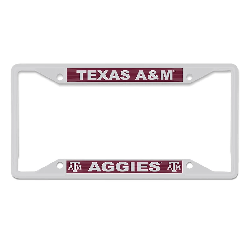 WinCraft Texas A&M Aggies Chrome Color License Plate Frame