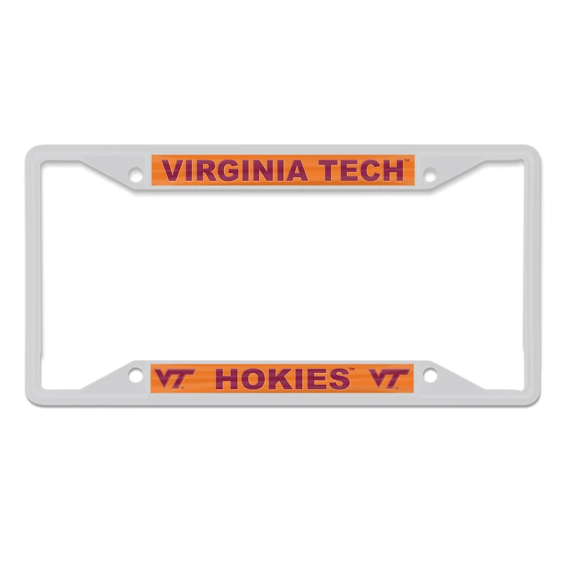 WinCraft Virginia Tech Hokies Chrome Color License Plate Frame