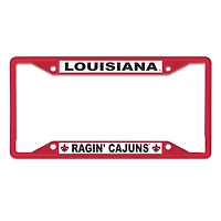 WinCraft Louisiana Ragin' Cajuns Chrome Color License Plate Frame